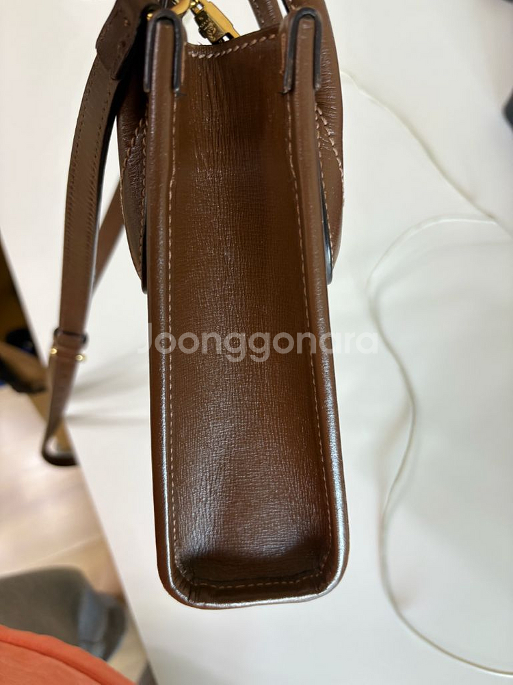 구찌 GG 캔버스 미니 토트백--3