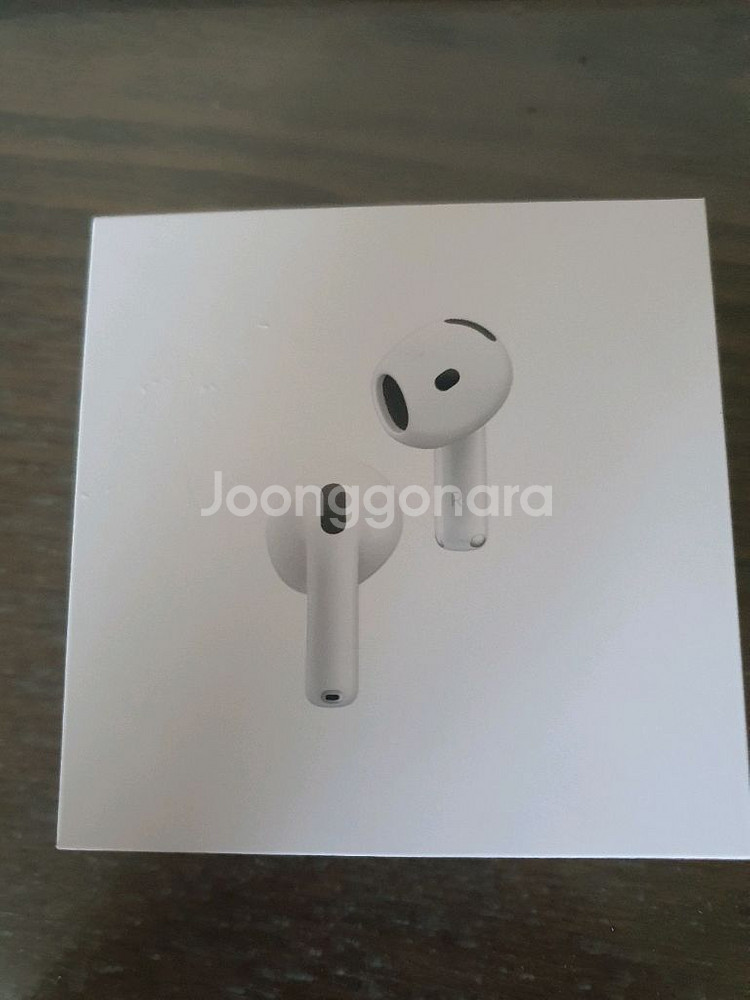 애플 에어팟4 노이즈캔슬링o 미개봉 새제품--0