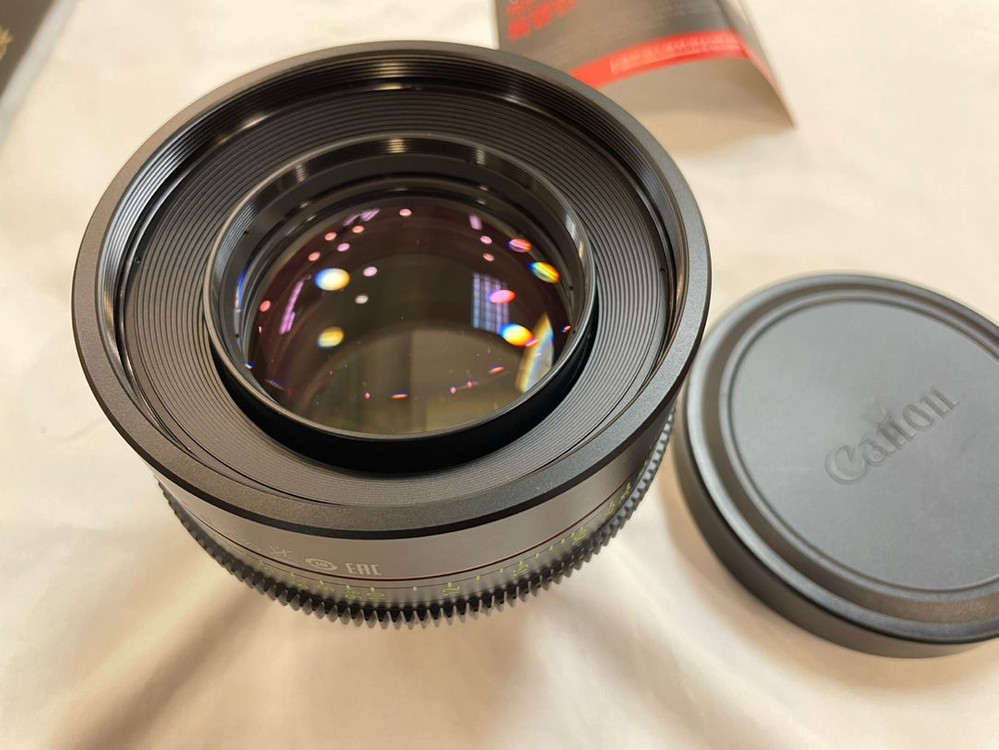 씨네마렌즈 CN-E 85MM T1.3 캐논 정품 이미지