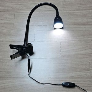 집게형/클램프형 LED 플렉서블/자바라 스탠드