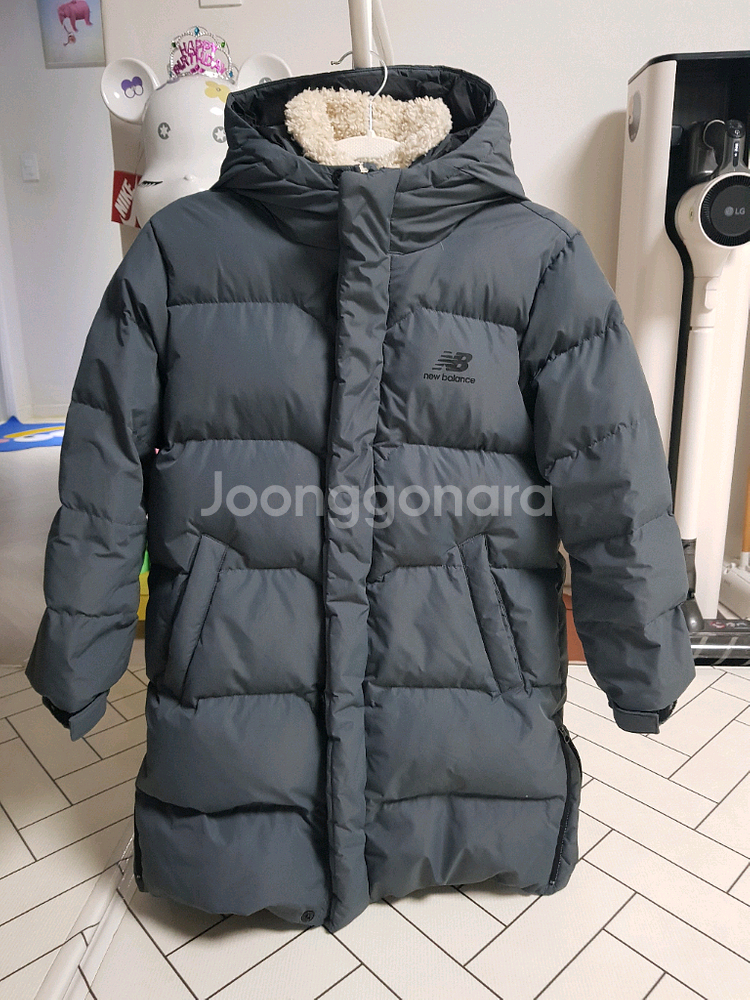 뉴발란스 키즈 롱패딩 140--0