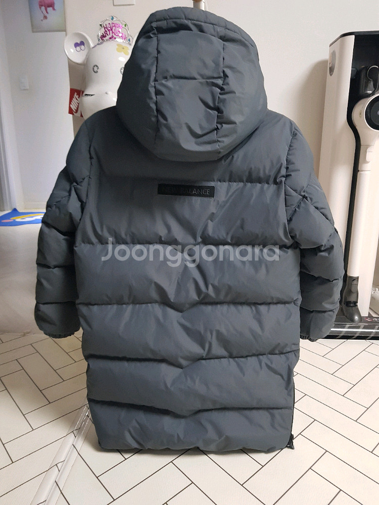 뉴발란스 키즈 롱패딩 140--3