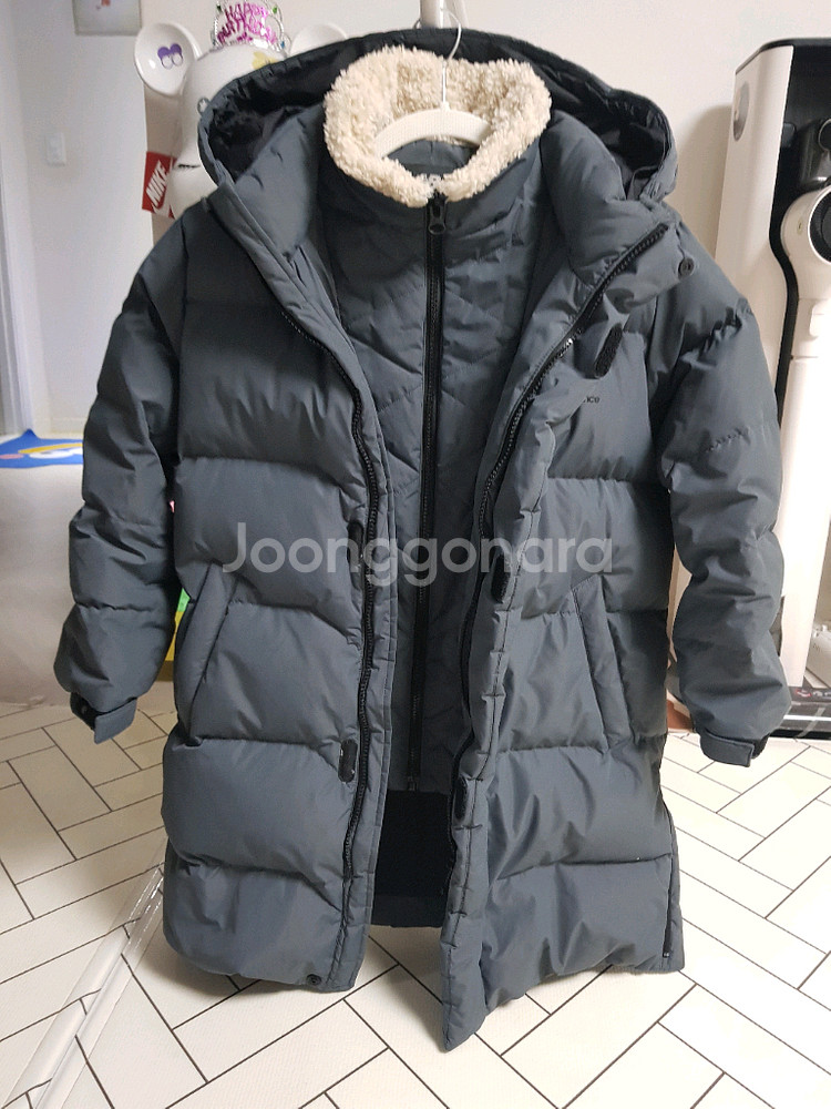 뉴발란스 키즈 롱패딩 140--1