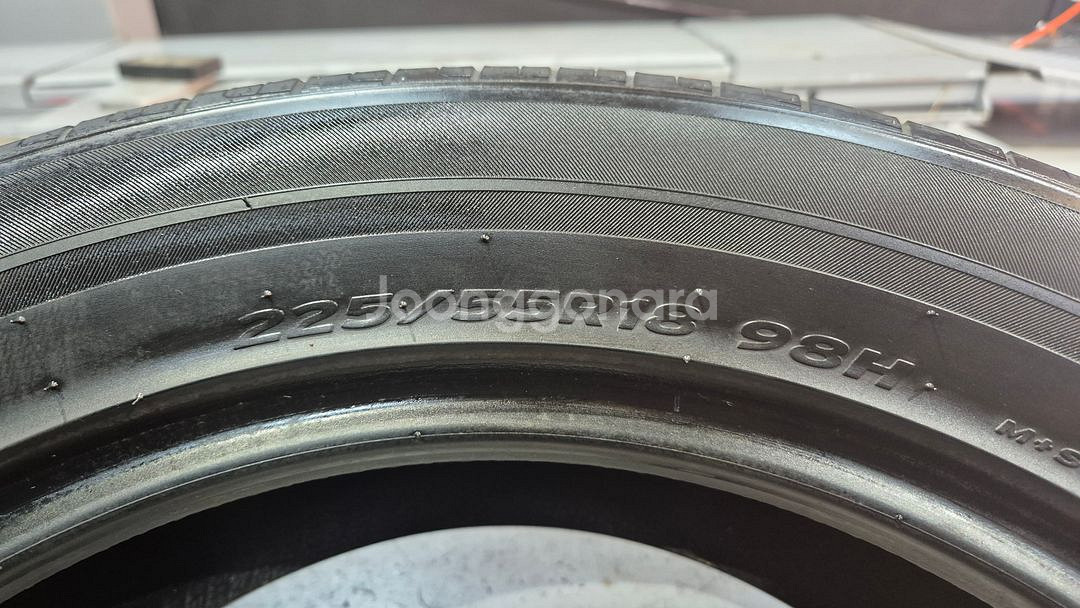 중고 타이어 225 55 18 한국 타이어 로드메이트 2255518--4