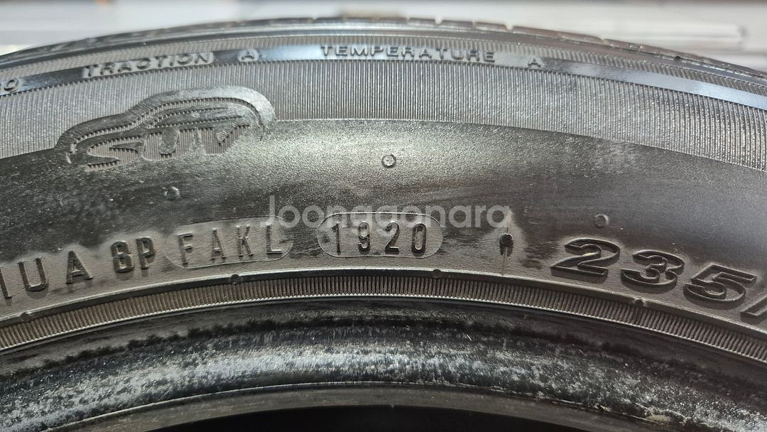 중고 타이어 235 55 18 넥센 타이어 로디안GTX 2355518--3