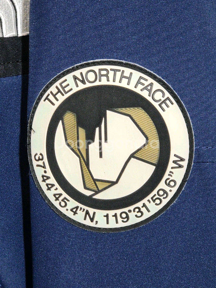 (XL) 노스페이스 거위털 패딩점퍼 네이비 구스다운 후드자켓--3