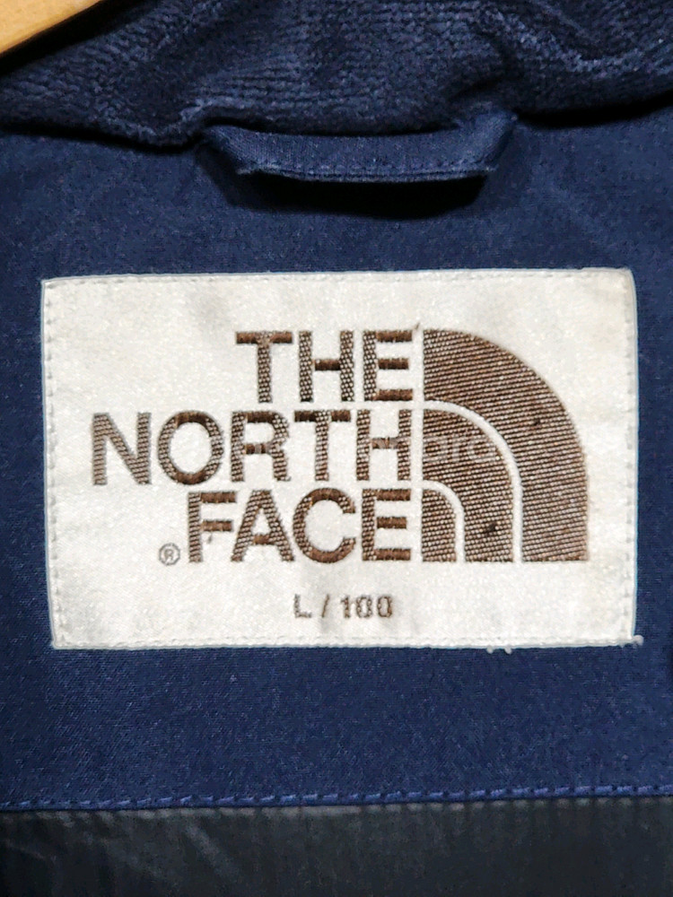 (XL) 노스페이스 거위털 패딩점퍼 네이비 구스다운 후드자켓--2