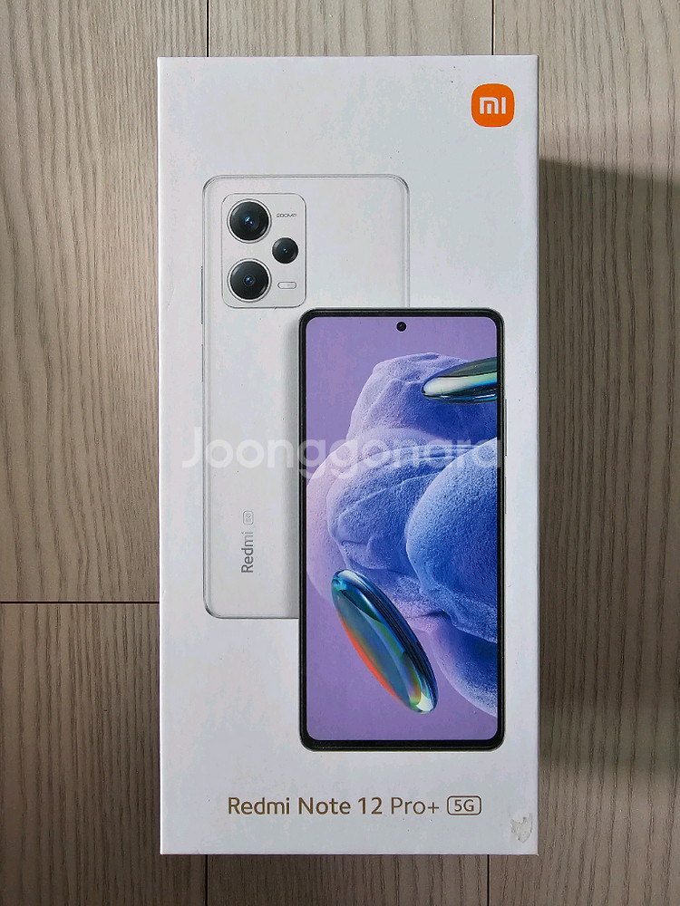 샤오미 홍미노트 12 프로 플러스 5G 화이트 미개봉--0