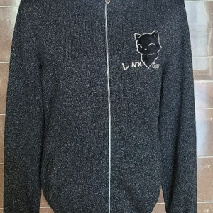 (여성85사이즈) lynx 골프 집업 니트.가디건(울47레이온12)