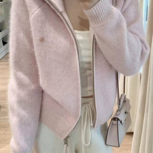 부띠끄유 허그미앙고라집업