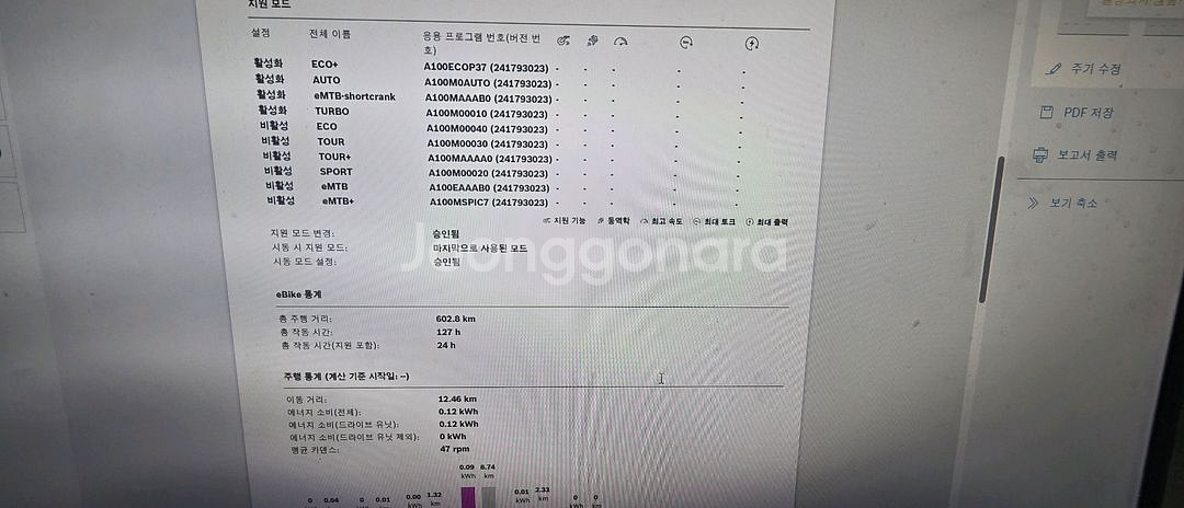 전기자전거용 부품 (보쉬 모터 배터리) 판매--6