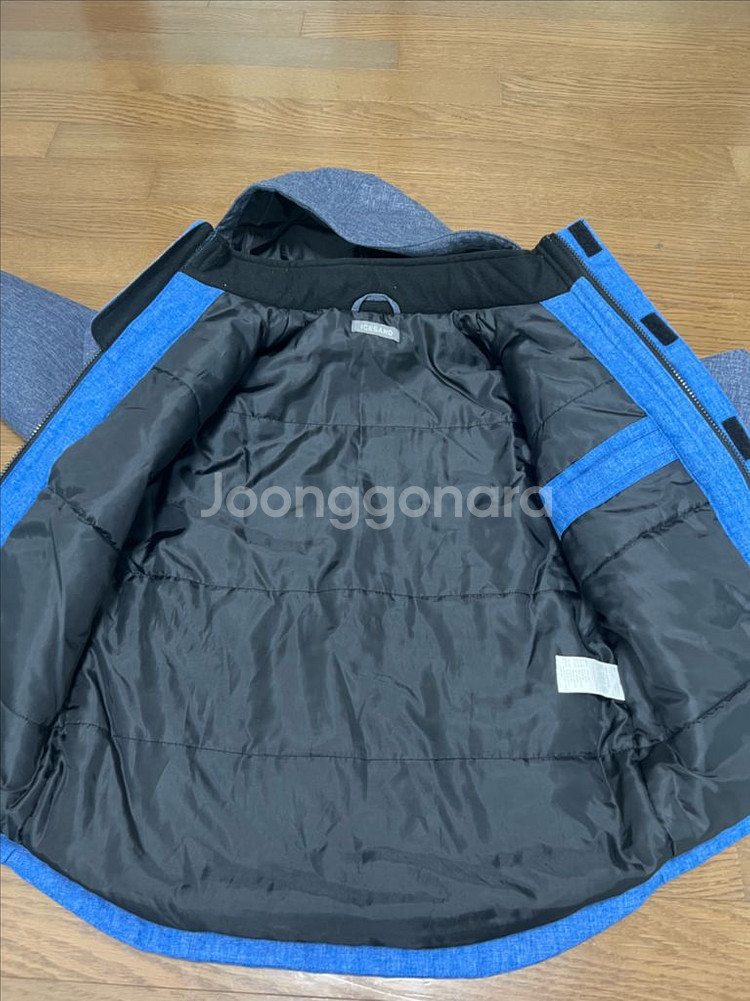 아이스샌드 키즈 스키복 세트 130 썰매복--4