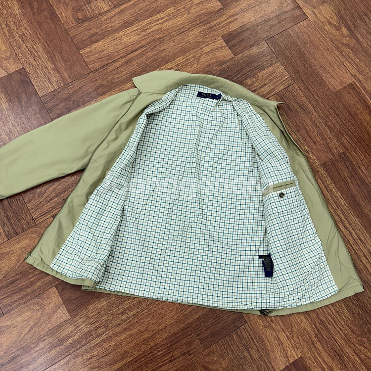 M(100) 폴로 랄프로렌 베이지 바이스윙 자켓--2