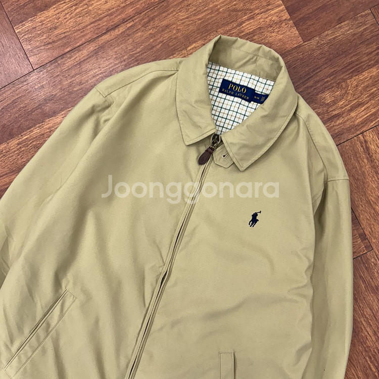 M(100) 폴로 랄프로렌 베이지 바이스윙 자켓--3