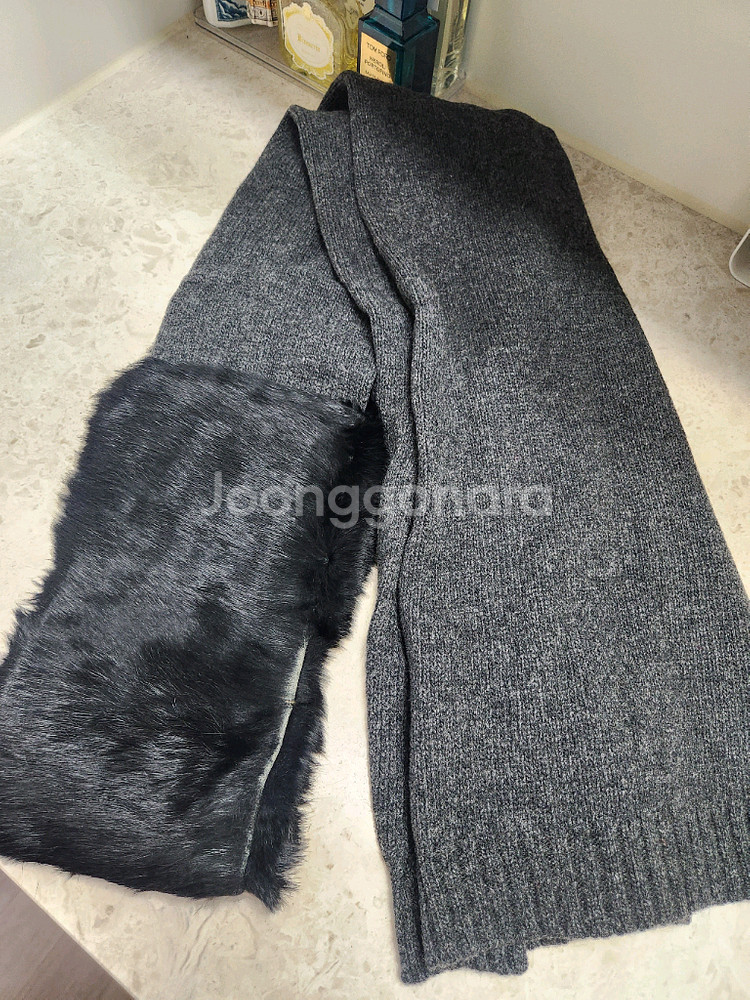 한섬 sj 렉스퍼울캐시미어 머플러--2