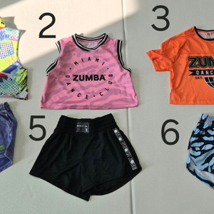 줌바 상의 하의 팔아요