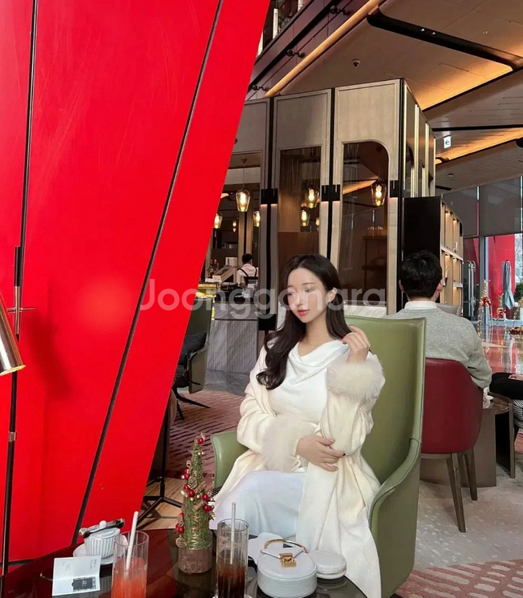 유어온리자체제작) 사가폭스소매롱가디건--2