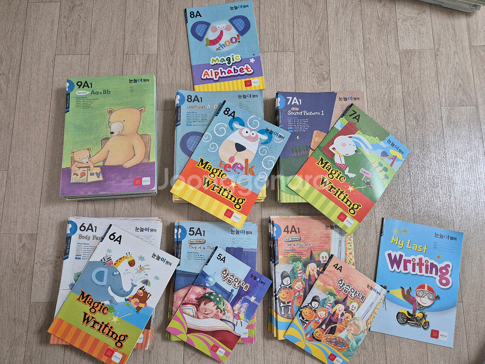 새 책. 눈높이 영어 9A,8A,7A,6A,5A,4A +포스터--0