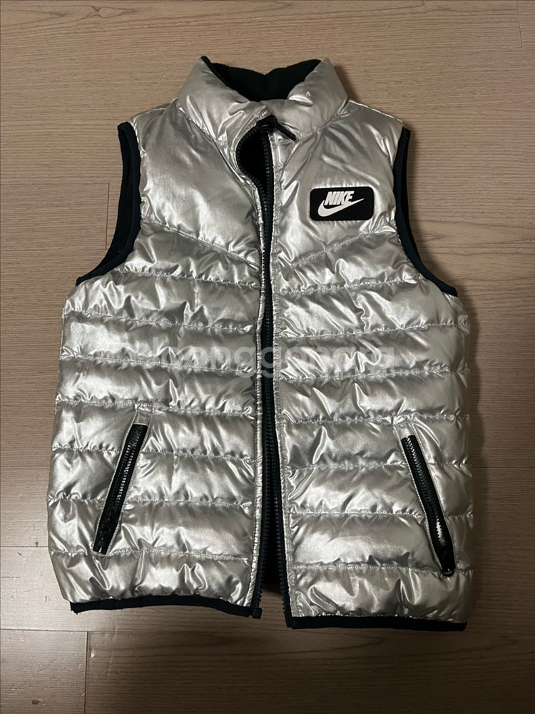 나이키 키즈 오리털 패딩 조끼 양면 130사이즈--1