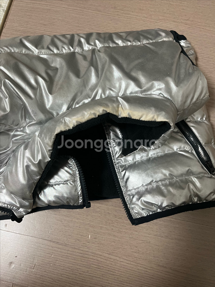 나이키 키즈 오리털 패딩 조끼 양면 130사이즈--2