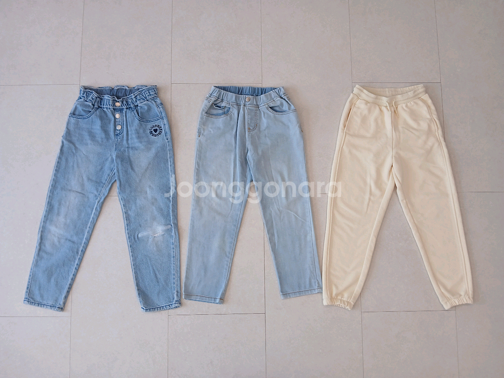 여아 바지 130 140--1