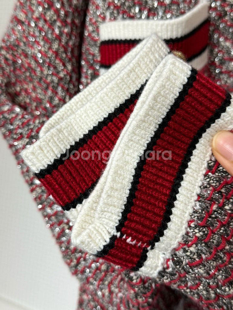 마쥬 트위드 가디건 자켓 55-66--2