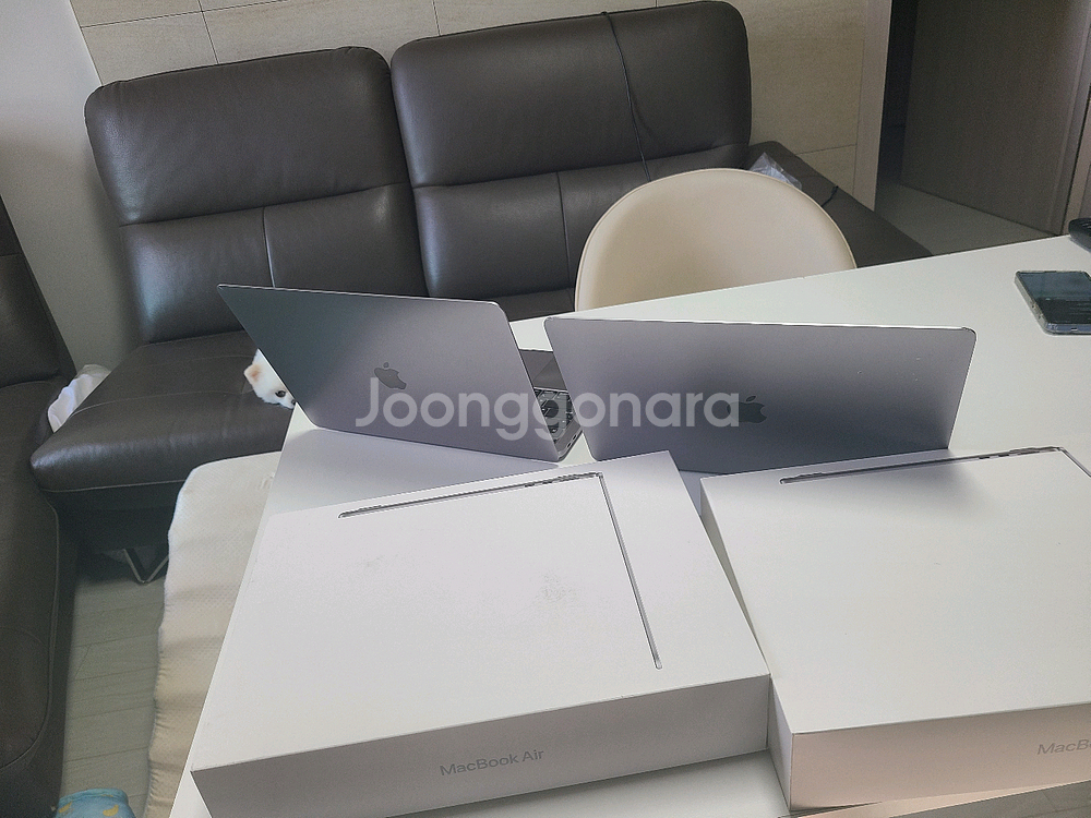 맥북 에어 2022 M1 16GB 1Tb 쿨매! 2대--4