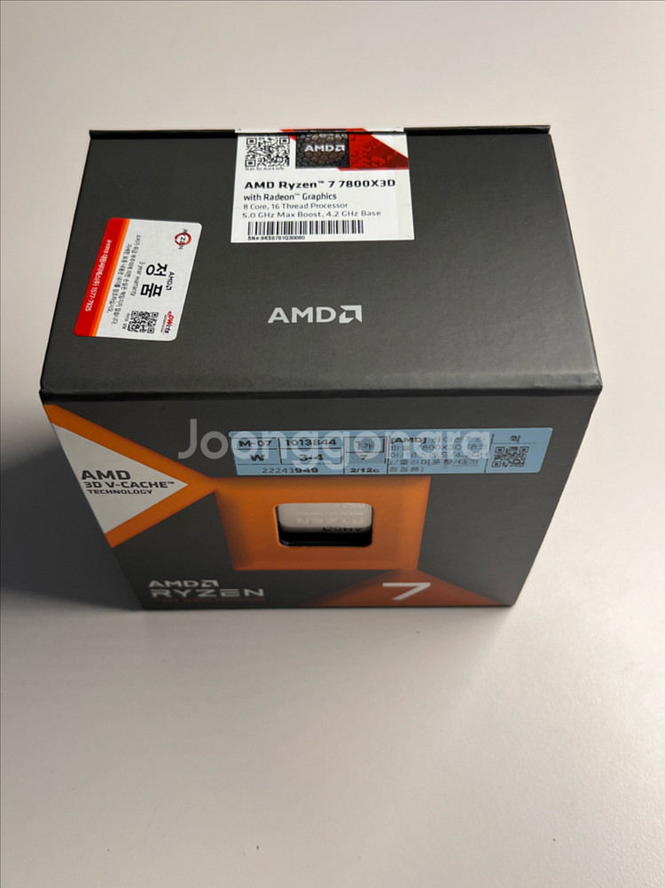 AMD RYZEN 7800X3D 라파헬 대원씨티에스--1