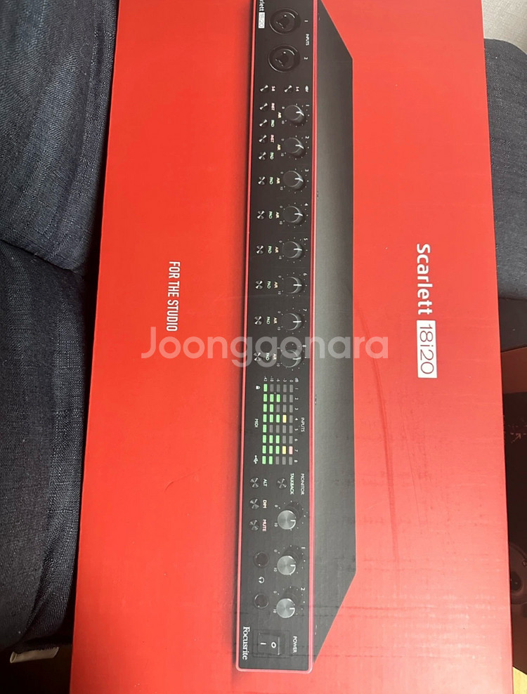 오디오 인터페이스 스칼렛 18i20 3세대--0