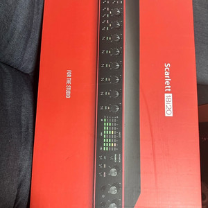 오디오 인터페이스 스칼렛 18i20 3세대