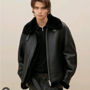 스페로네 b-3 램스킨 리얼 무스탕 L