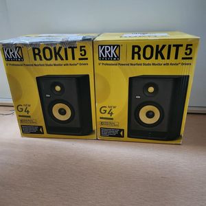 KRK rokit5 g4 모니터링 스피커