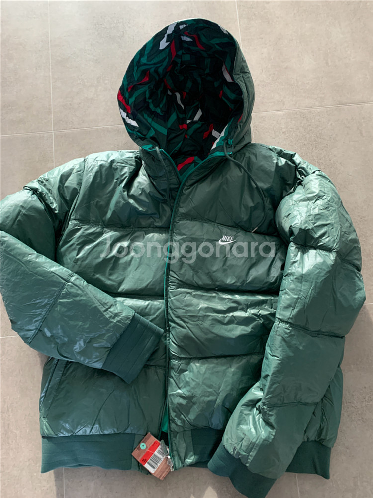 (새상품) 나이키 리버시블 다운 양면패딩,양면패딩,나이키 패딩점퍼--0