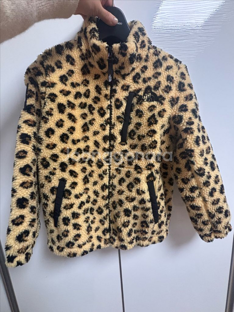 노스페이스 키즈 플리스 자켓 140사이즈--5