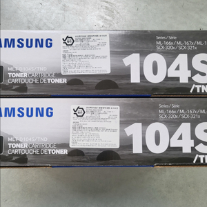삼성 104S 프린터토너 (2개)