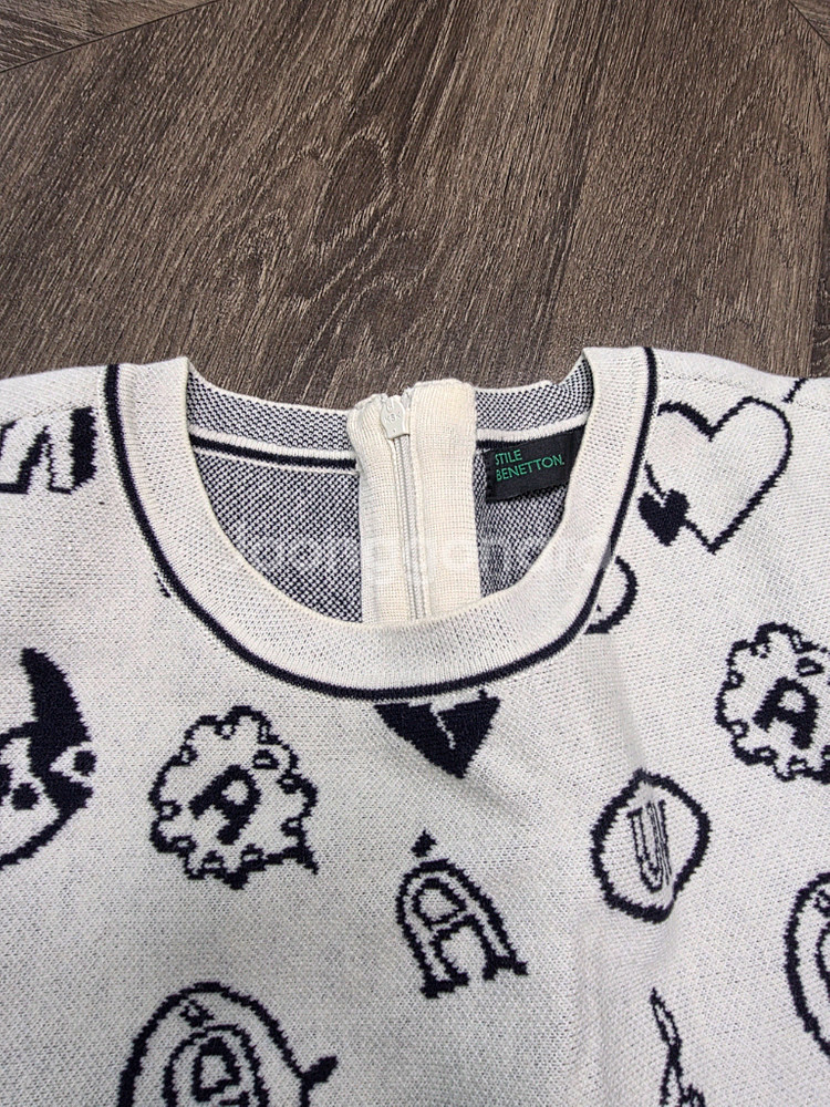 베네통 니트 원피스(55사이즈)--1