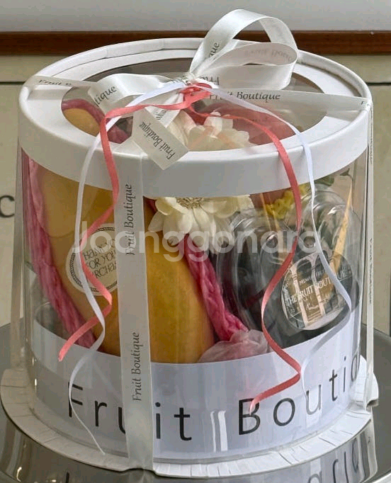 과일바구니 승진 출산 축하 감사 크리스탈 돔 과일선물세트--2