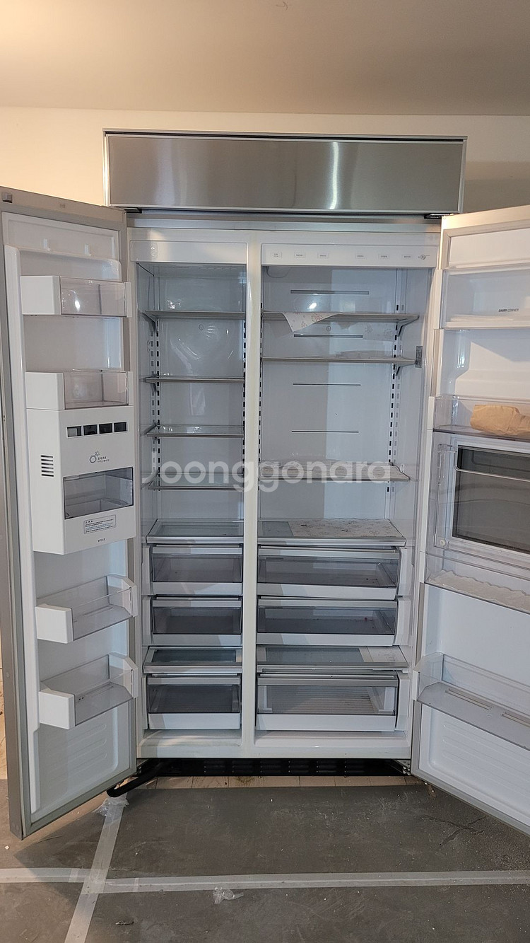 r-l731jcf 스테인리스 고가 양문형 냉장고 판매합니다.--2