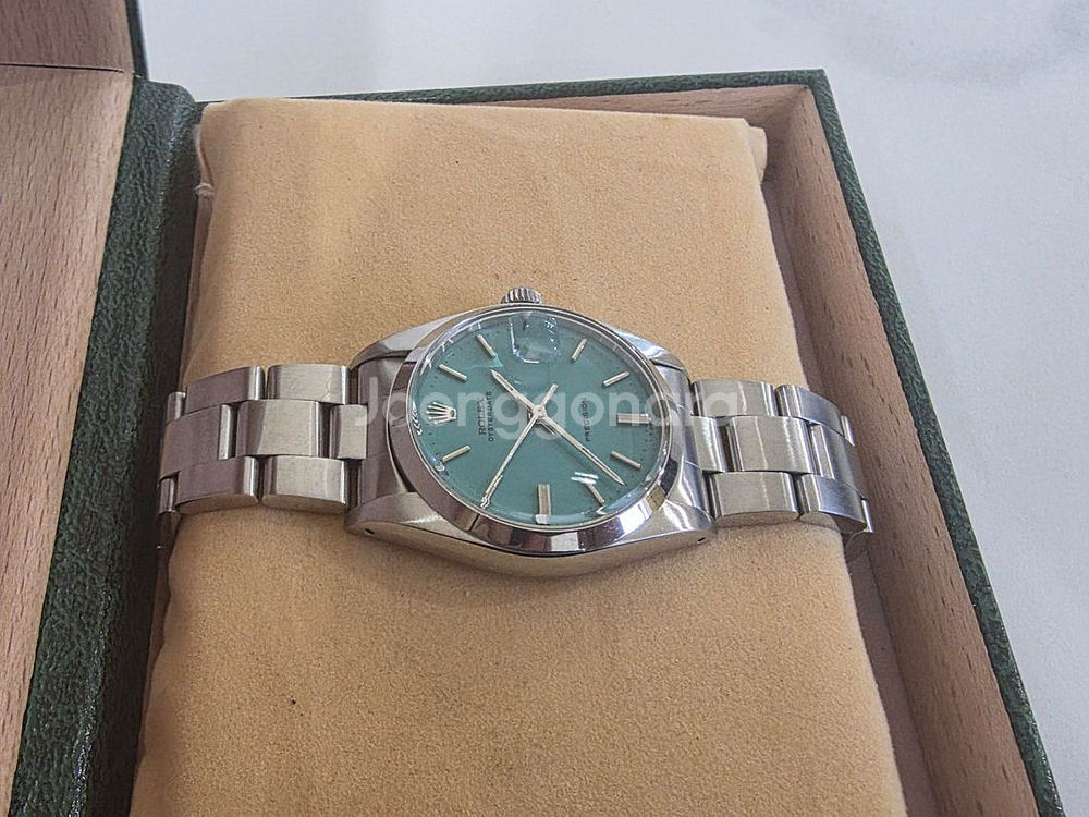 로렉스 오이스터 퍼페츄얼 민트다이얼 34MM 단품--3