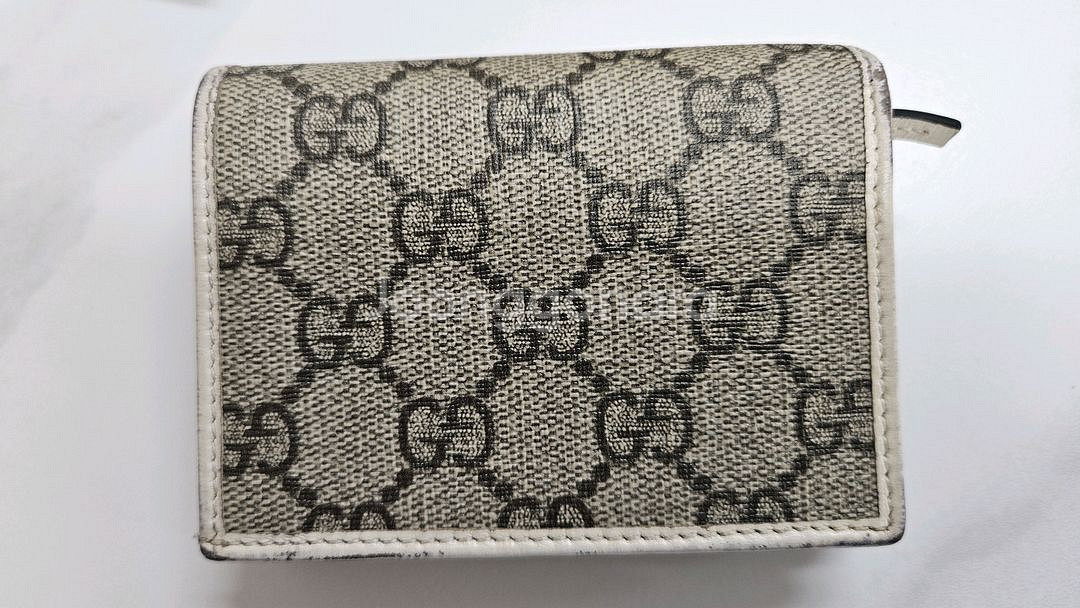 구찌 GG 수프림 호스빗 카드지갑--9