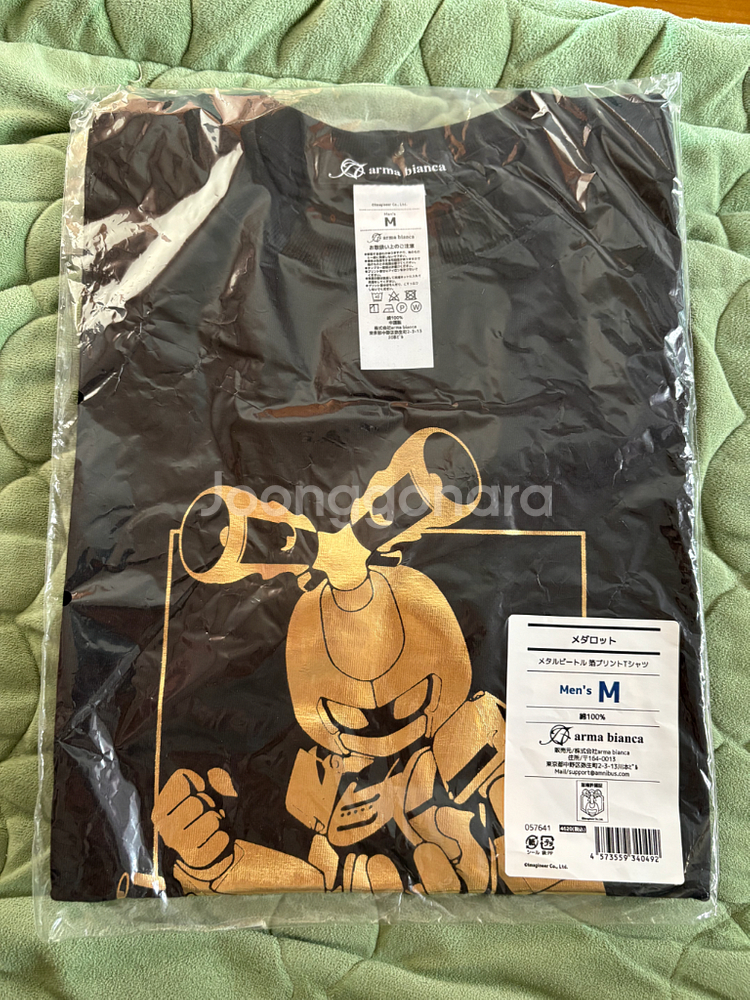 메다롯트S 메탈비틀 반팔티셔츠 (사이즈 M)--0