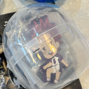 하이큐 텐도 사토리 러버 스트랩 / 피규어가챠