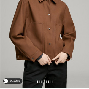 클럽모나코 레더 자켓 한섬 타임 마인 시스템