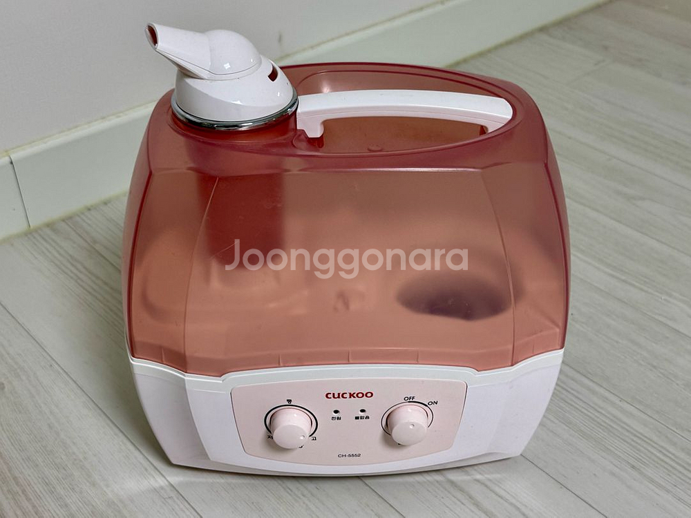 쿠크 전기 대용량 가습기 5리터 팝니다--0