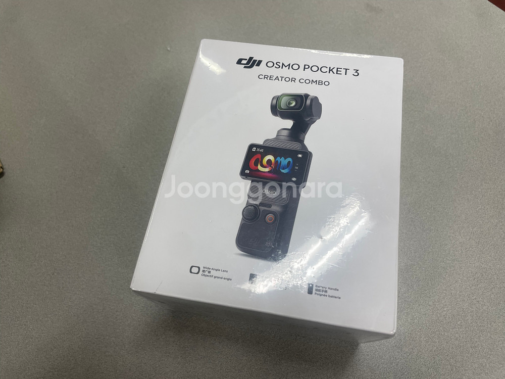 오즈모포켓3 크리에이터콤보 정품 새상품 미개봉 팝니다.--0