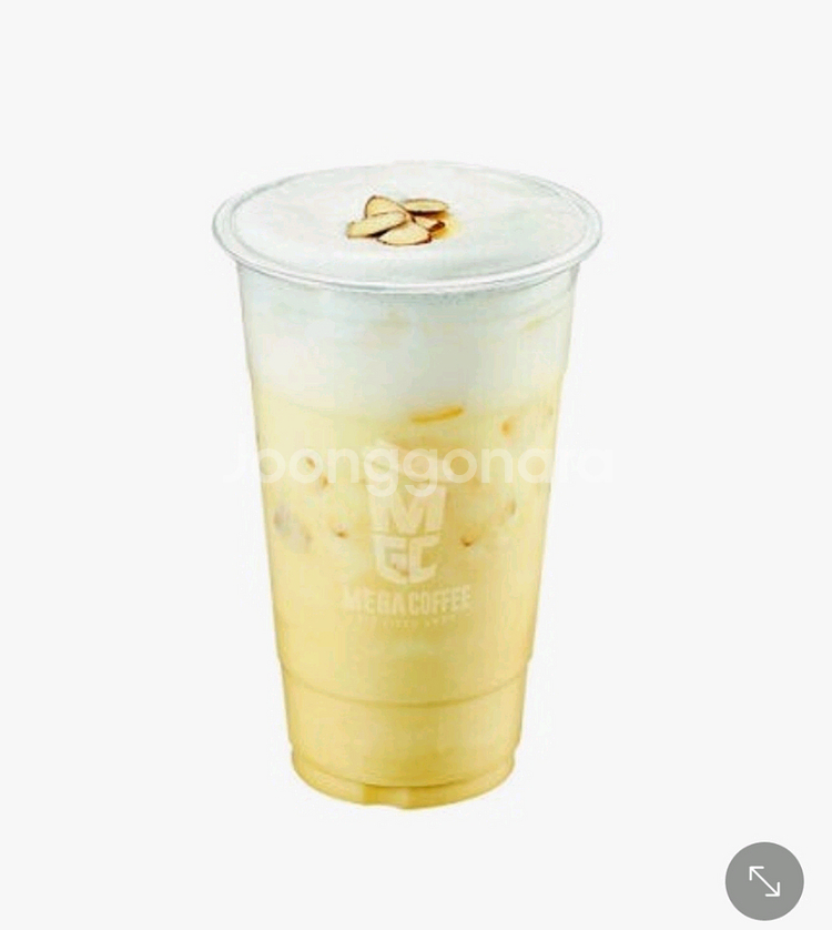 메가커피 고구마라떼 판매 금액권으로 가능--0