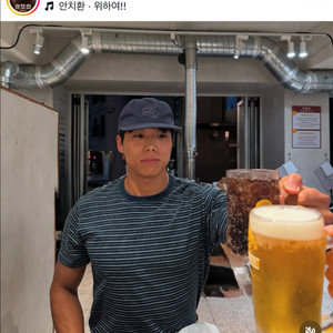 RRL 더블알엘 인디고 스트라이프 저지 티셔츠 XL 신품 아모띠