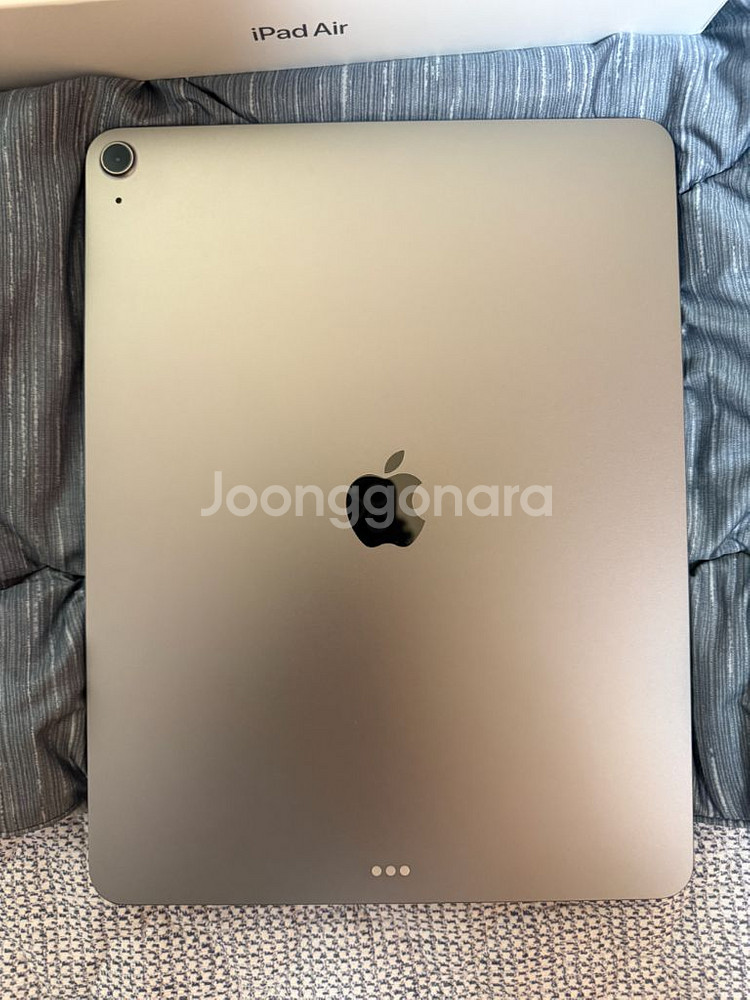 아이패드 에어 7세대 m3 13인치 128gb 와이파이 스페이스 그레이 풀박스 배터리 100% S급--0