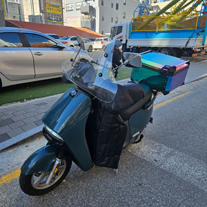 ※급매!! 최저가격》 블루샤크 R1 Life 전기오토바이/ 24년식/ 밧데리4개