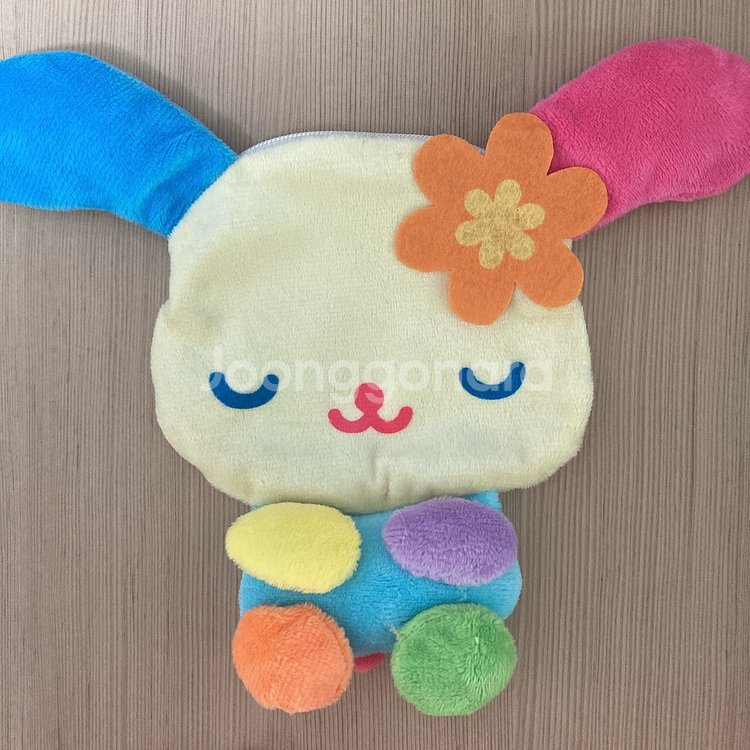 산리오 우사하나 인형 가챠 파우치--1